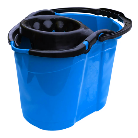 Відро під швабру з насадкою 14л овал ПГ-1089 блакитний