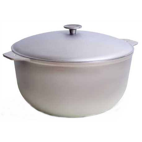 Казан алюмінієвий 40л з кришкою D1040