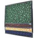 Коврик с ободком 45x75 однотонный