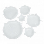Кришечки силіконові 06SL набір 6шт круглі