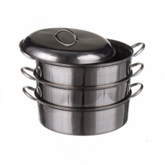 Каструля 0379 пароварка мантишниця