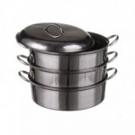 Каструля 0379 пароварка мантишниця