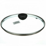 Кришка для сковорідки 30GL скло 30см з ручкою