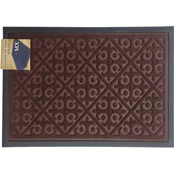 Коврик с кантом однотонный 60х90 прямоугольный черный 2