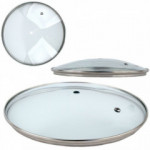 Кришка для сковорідки 30GL скло 30см з ручкою