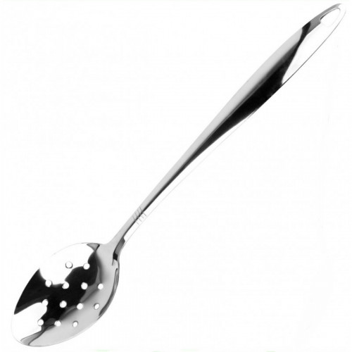 Ложка 0145 з дірочками малюнок дельфіни 32см