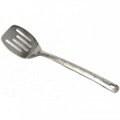 Лопатка 0143 нерж з прорізами малюнок дельфіни 32