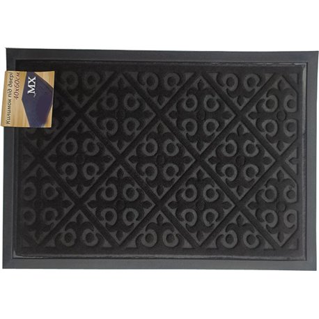 Коврик с кантом однотонный 45x75 прямоугольный