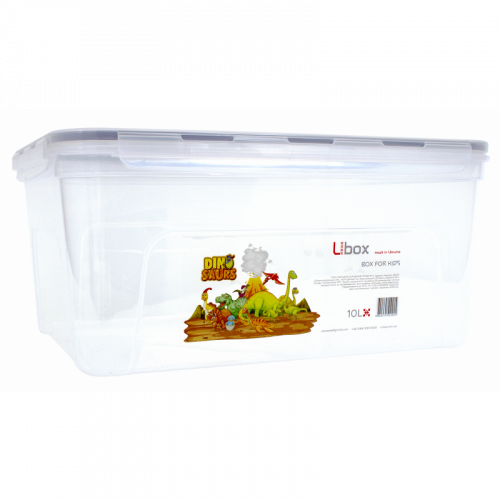 Бокс герметик 10л 20060 Box For Kids з ручкою 335х255х165