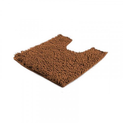 Килимок Лапша туалетник 60х40 коричневий світлий