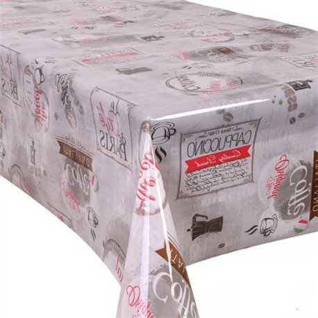 Клеенка France 1,40*30м рулон силикон MA-3754
