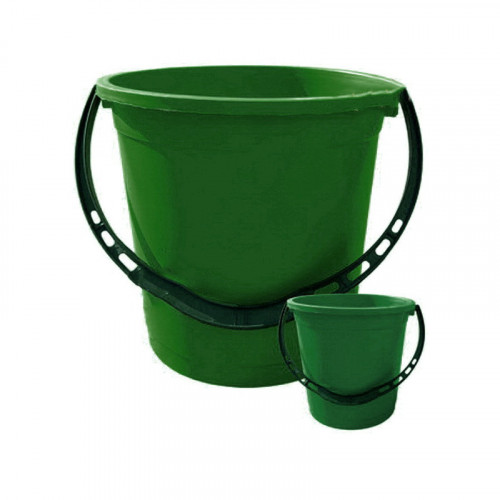 Відро 13л МП Еко без кришки зелений темний