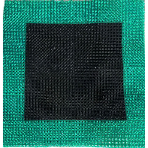 Килимок травка  №14 квадратний кант 57х57