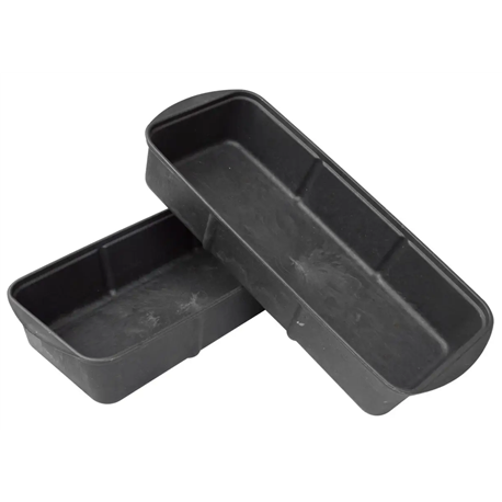 Поддон для рассады Х малый черный 385х160х65 