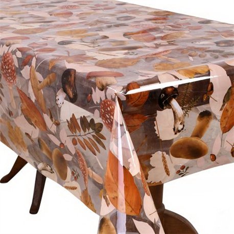 Клеенка France 1,40*30м рулон силикон MA-5515