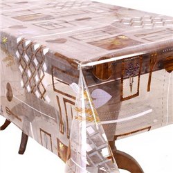 Клеенка France 1,40*30м рулон силикон MA-5517