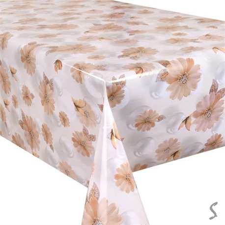 Клейонка Glossy 1,37*20м рулон 3-х шарова на тканинній основі MA-4528