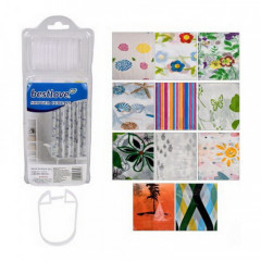 Штора 5893 в пластмасовій упаковці 180х180