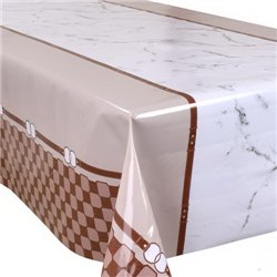 Клейонка Glossy 1,37*20м рулон 3-х шарова на тканинній основі MA-5295