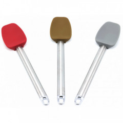 Лопатка 4054 силікон металева ручка 25см