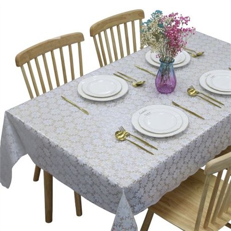 Клеенка 1,37*20м рулон LACE Ажур MA-5727 белая