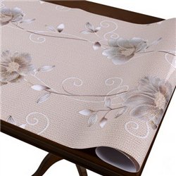 Клеенка жидкое стекло Laser 0,60мм-0,60*20м рулон с рисунком голограмма MA-5930