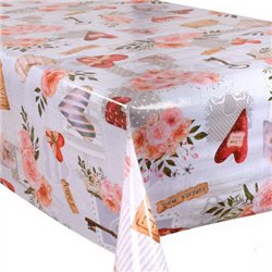 Клейонка Glossy 1,37*20м рулон 3-х шарова на тканинній основі MA-5995