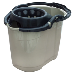 Відро під швабру з насадкою 14л овал ПГ-1089 капучино