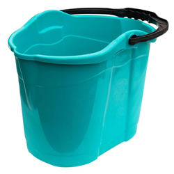 Ведро под швабру 14л овал ПГ-1088 бирюза