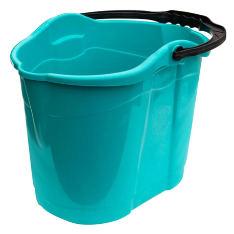 Відро під швабру 14л овал ПГ-1088 бірюза