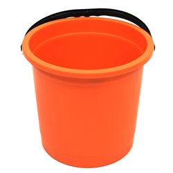 Ведро  5л цветное МП оранжевый