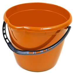 Ведро 12л с носиком МП оранжевый