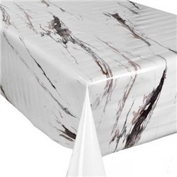 Клеенка Glossy 1,37*20м рулон 3-х шаровая на тканевой основе MA-5293-G
