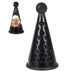 Тертка R35506 Black конус з дерев'яною ручкою 24,5см