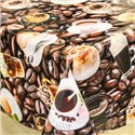 Клейонка 1,40*20м рулон фотодрук 3-х шарова 762A