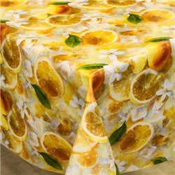 Клейонка 1,40*20м рулон фотодрук 3-х шарова 785A