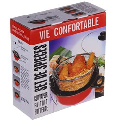 Кастрюля 6243-24SCF фритюрница 24см 2