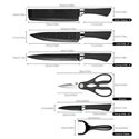 Ножи 008ZP набор 6 предметов