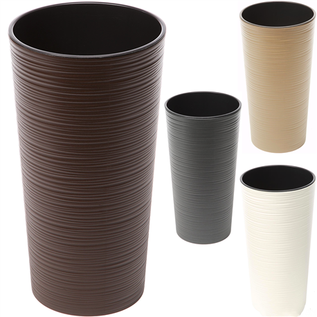 Вазон Лилия напольный долото 300 727 кремовый