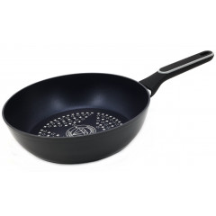 Сковорода 3039 Styleberg кованный алюминий 28см глубокая с силиконовой крышкой