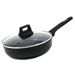 Сковорода 3067 Styleberg прессованный алюминий 24см с крышкой