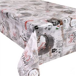 Клеенка France 1,40*30м рулон силикон MA-4236