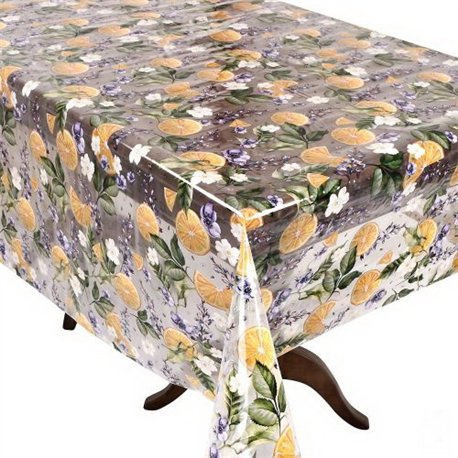Клеенка France 1,40*30м рулон силикон MA-5164