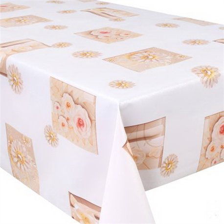 Клеенка Glamour 1,40*20м рулон на тканевой основе MA-5546