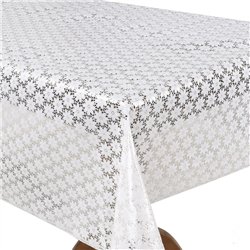 Клеенка 1,37*20м рулон LACE Ажур MA-5720 белая