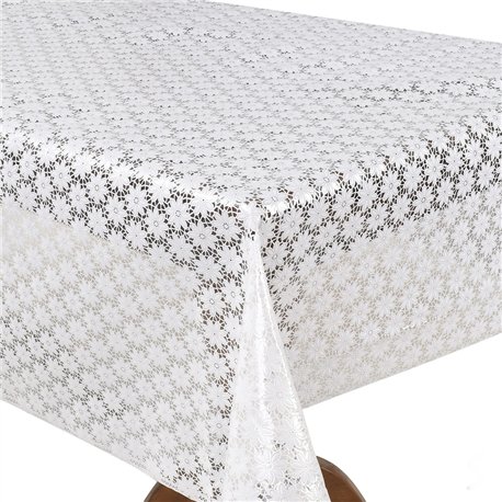Клейонка 1,37*20м рулон LACE Ажур MA-5720 біла