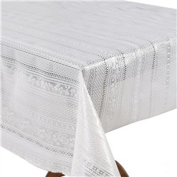 Клейонка 1,37*20м рулон LACE Ажур MA-5726 біла