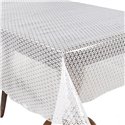 Клеенка 1,37*20м рулон LACE Ажур MA-5731 белая