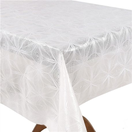 Клеенка 1,37*20м рулон LACE Ажур MA-5735 белая