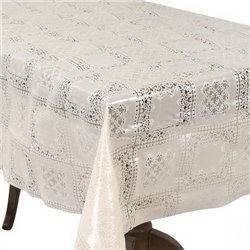 Клейонка 1,37*20м рулон LACE Ажур MA-5729 бежева